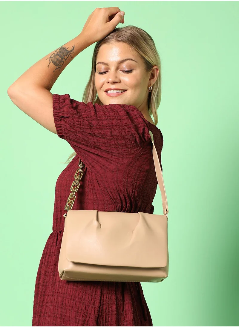 Haute Sauce Jillian Beige Handbag