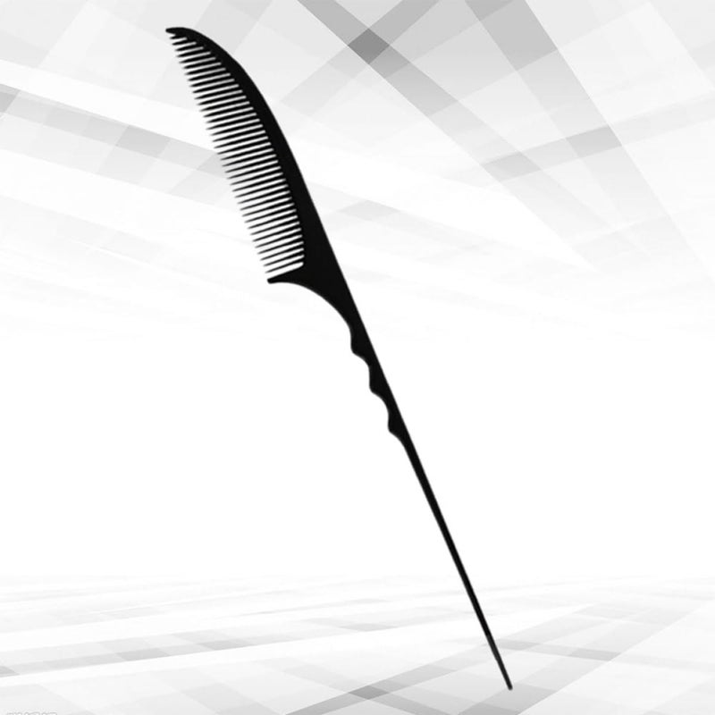 Pointed Tail Comb Anti Static Dense Teeth Heat Resistant Styling Tool 22cm for Women - Image 4