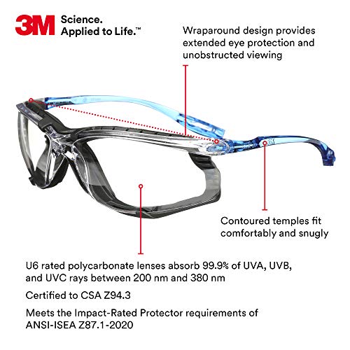 3M 11872-00000-20 Safety Glass, Pack of 1, Clear - Image 2