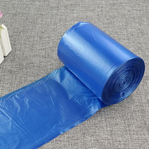 Hommp Kitchen Trash Bags 10 Gallon,120 Counts, Blue - Image 5