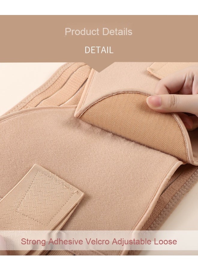 NIBEMINENT Postpartum Adjustable Belly Wrap - Enhanced Slimming Waist Trainer  - Image 3