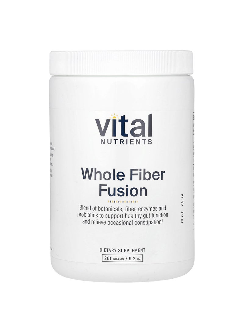 Vital Nutrients Whole Fiber Fusion, 9.2 oz (261 g)