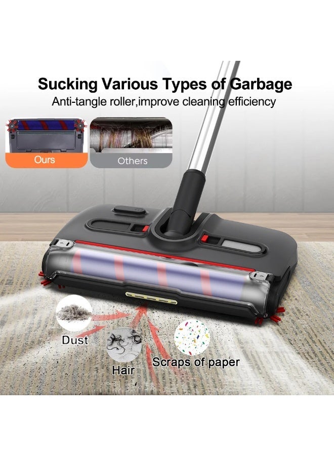 Portable Wireless Electric Sweeper & Carpet Cleaner Handheld Floor Cleaning Machine - Image 3