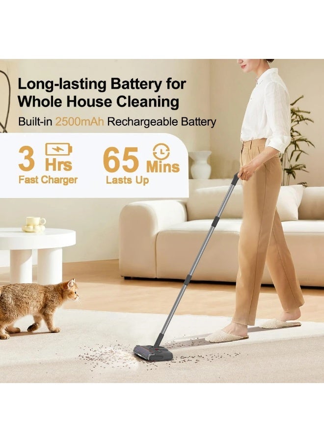 Portable Wireless Electric Sweeper & Carpet Cleaner Handheld Floor Cleaning Machine - Image 5