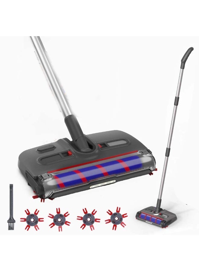 Portable Wireless Electric Sweeper & Carpet Cleaner Handheld Floor Cleaning Machine - Image 1
