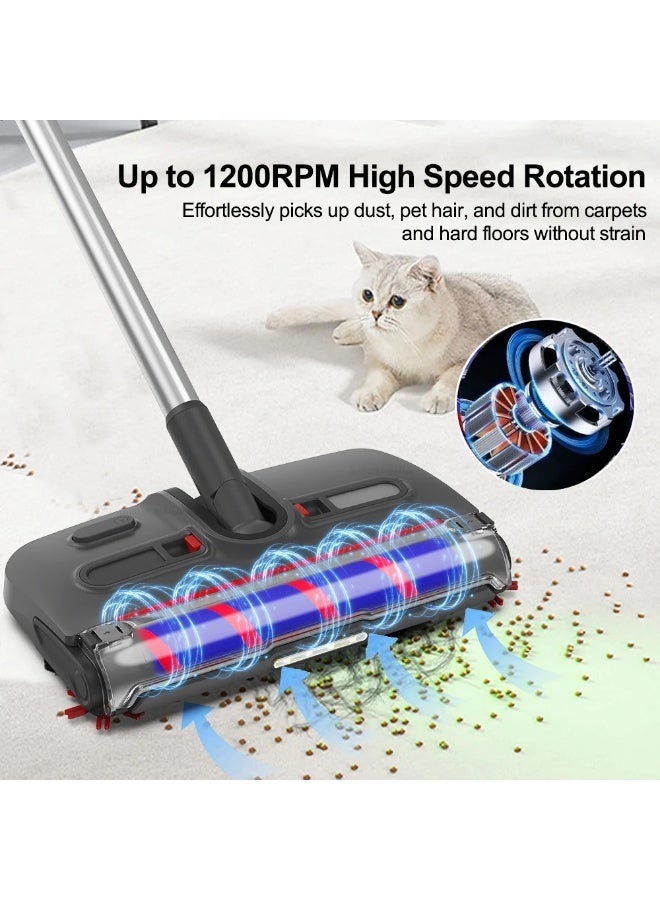 Portable Wireless Electric Sweeper & Carpet Cleaner Handheld Floor Cleaning Machine - Image 2