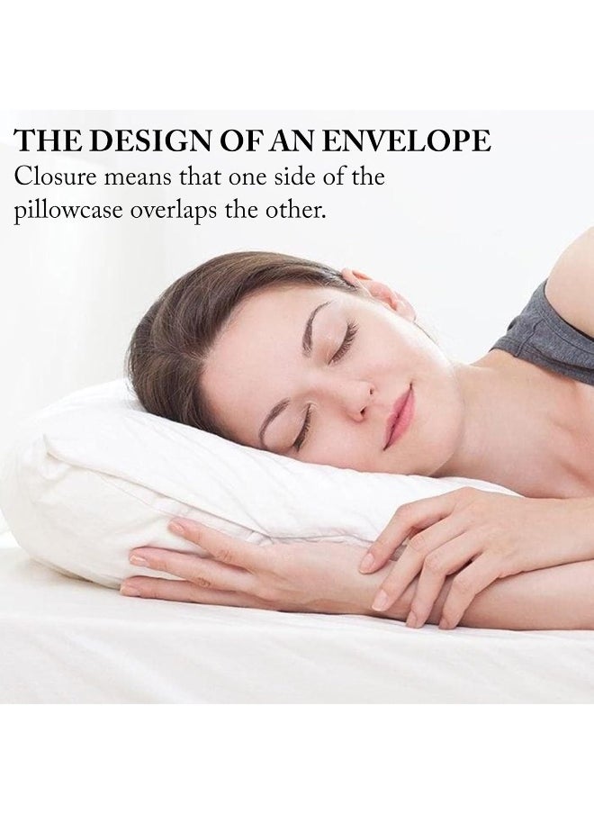 Generic - BLUECLANS Twin Size Sheet Set White 1000 Thread Count Egyptian Cotton Sheets 4 Pc Bed Sheet Set 17” Deep Pocket Cooling Sheets Luxury Bedding Sateen Weave Flat, Fitted Sheet, 2 Pillow Cases - Image 1