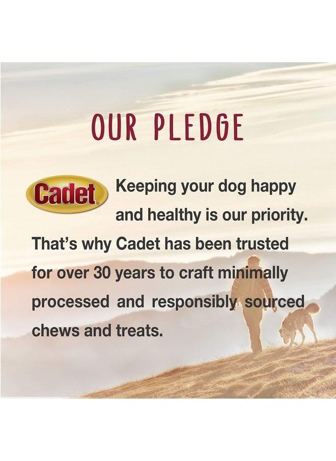 Cadet - Cadet Junior Stuffed Shin Bones - Highly Digestible, High Protein, Long-Lasting Dog Chew Bone for Aggressive Chewers, Supports Dental Health, - Peanut Butter Flavor, Petite (2 Count) - Image 1