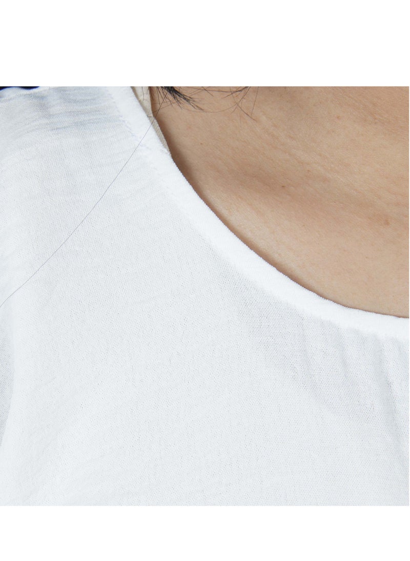 Generic White Abaya Dress and Lining  - Image 3