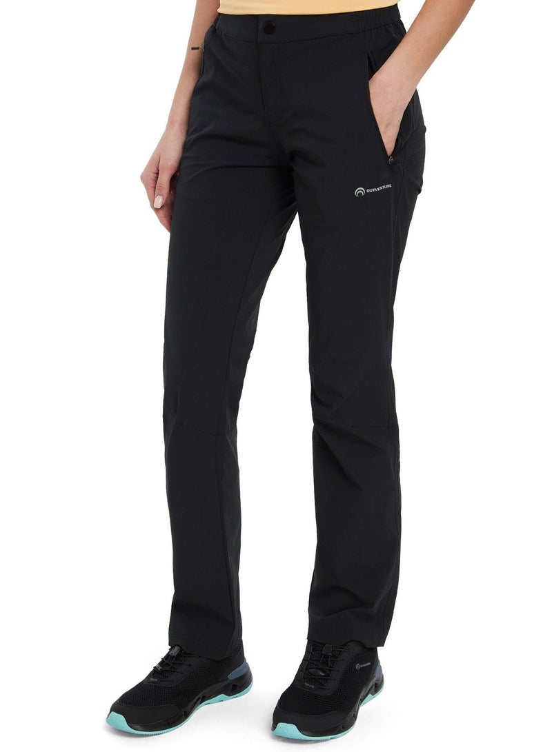 Outventure Adventure-Ready Trousers – Water-Repellent, Reflective Hiking Pants with Zippered Pockets for All-Weather Exploration - Image 4