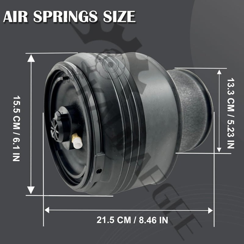 Kalmaegee 2PCS Rear Air Suspension Spring Bags for BMW X5 F15 X6 F16 2014-2018 - Image 5