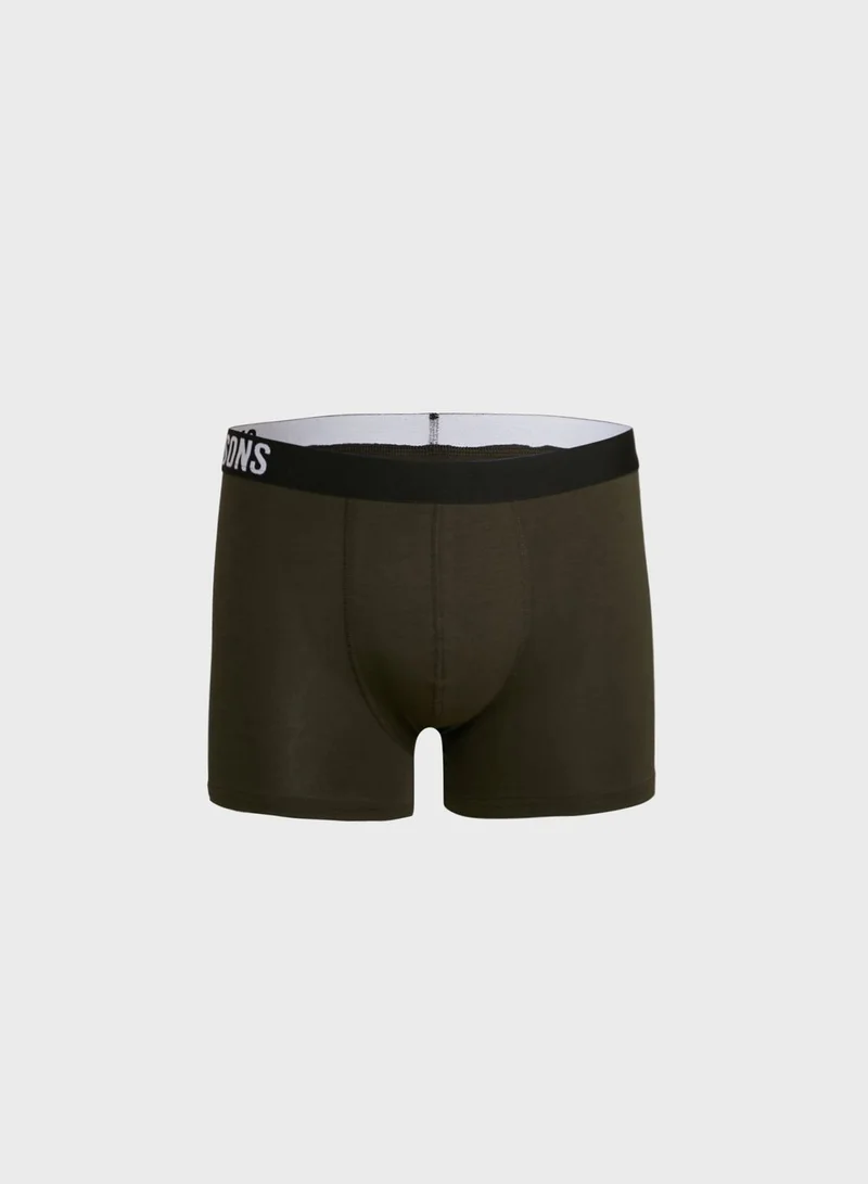 Only & Sons 3 Pack Essential Trunks