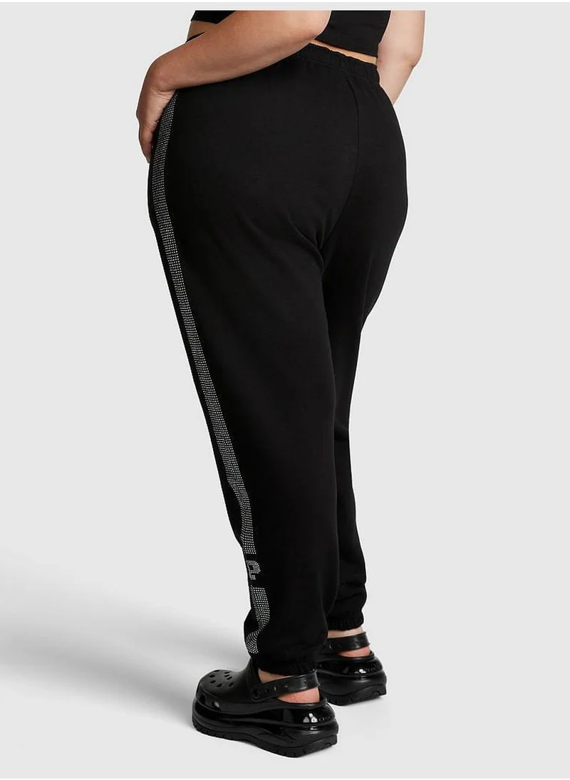 PINK Everyday Fleece High-Waist Gym Pants