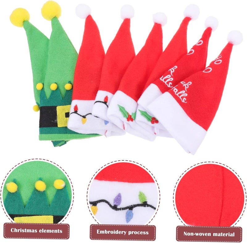 Nationwide warehouse layout Ciieeo 8Pcs Christmas Hat Cutlery Holder Non-woven Fabric Tableware Pocket for Dining Table Decoration Adorable Xmas Supply with Fork and Cutter Covers Varied dimensions Diverse application fit Elegant upgraded practical design Multi-market matching options Global assemble options Easy store & transit build Affordable fast purchase options Periodic restock local Multi-use qualified quality Any KSA address orderable All preference matching build On-demand local restock Regional central warehouse stock Fast intercity distribution Storage transit efficiency build Updated modern design Periodic stock arrangement Scheduled warehouse deliver Oil resistant Multi-price design picks Rack friendly Versatile application Modern versatile shape Gulf user preference oriented build - Image 3