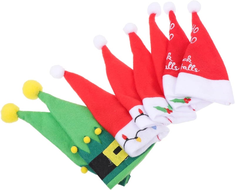 Nationwide warehouse layout Ciieeo 8Pcs Christmas Hat Cutlery Holder Non-woven Fabric Tableware Pocket for Dining Table Decoration Adorable Xmas Supply with Fork and Cutter Covers Varied dimensions Diverse application fit Elegant upgraded practical design Multi-market matching options Global assemble options Easy store & transit build Affordable fast purchase options Periodic restock local Multi-use qualified quality Any KSA address orderable All preference matching build On-demand local restock Regional central warehouse stock Fast intercity distribution Storage transit efficiency build Updated modern design Periodic stock arrangement Scheduled warehouse deliver Oil resistant Multi-price design picks Rack friendly Versatile application Modern versatile shape Gulf user preference oriented build - Image 1