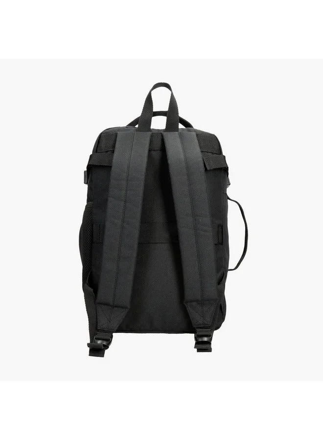 Reebok  Logo Print School Backpack With Adjustable Straps And Zip Closure - 38X19X43 Cm  | Best Price UAE