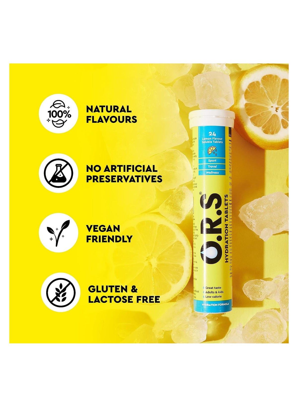 O.R.S Hydration Tablets 4Packs