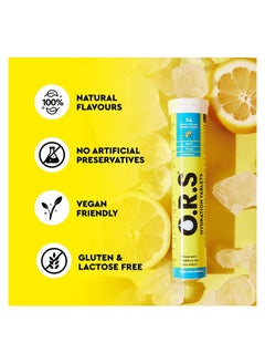 ORS O.R.S Hydration Tablets Lemon Flavor, Pack of 4  - Image 3