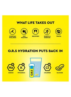 ORS O.R.S Hydration Tablets Lemon Flavor, Pack of 4  - Image 4