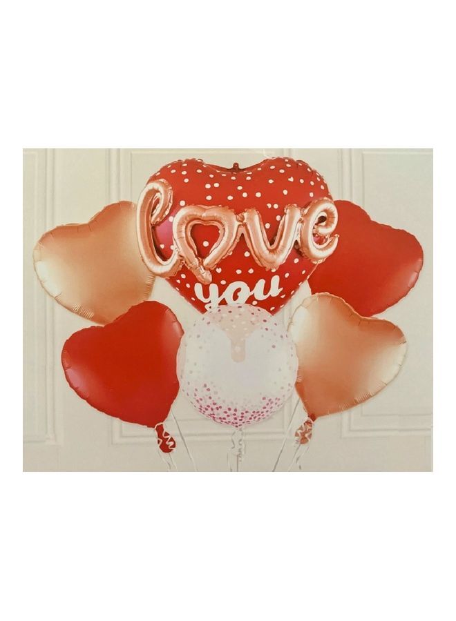 NIBEMINENT 6-Piece Foil Balloon Set - Image 1