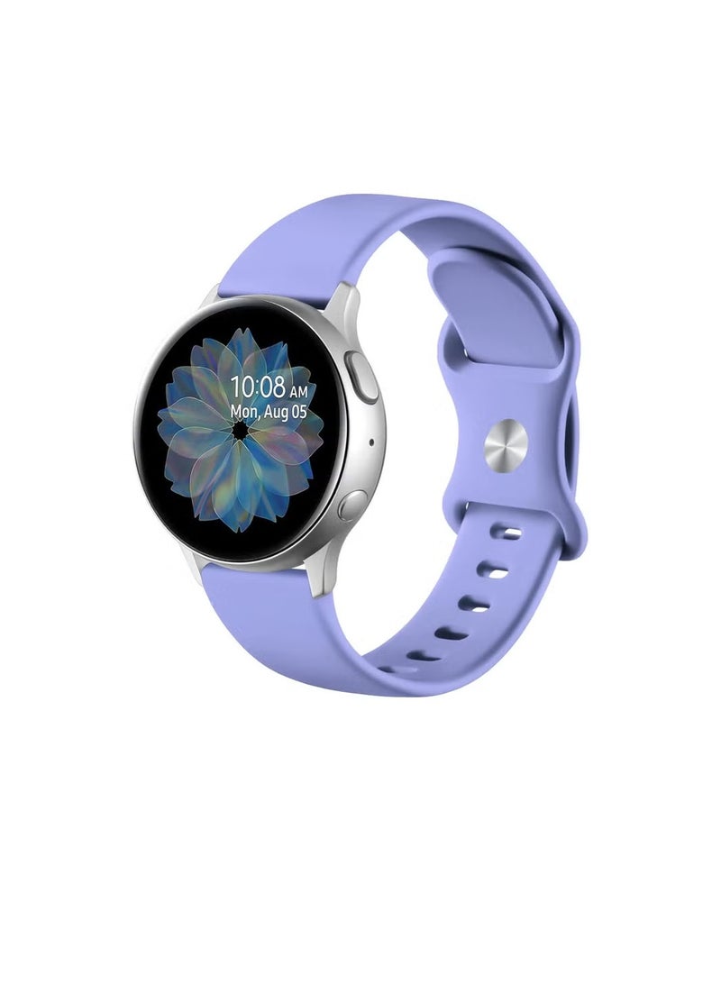 Silicone Band for Samsung Galaxy Watch 3 / Gear S3 / Huawei GT2E / GT / GT2 Pro (Pink, 22mm) - Image 2