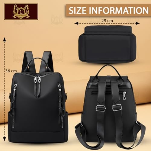 CLASSIC SMUGGLER Laptop Backpack for College School bag for boys and girls, college bag for women and men, office bag, travel bag (Black) - Image 2