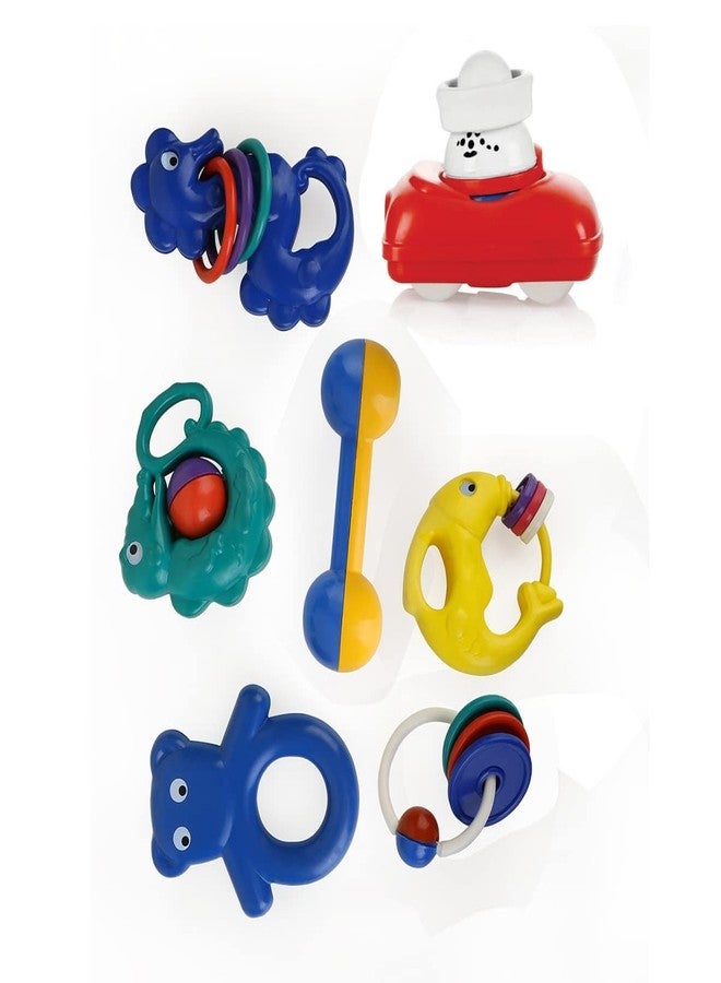 Shooting Star Super Gift Set - Newborn Essentials Multicolor Set | 9 Newborn Toys Set | Rattles & Teethers | Perfect Baby Gift 0 Months+ - Image 2