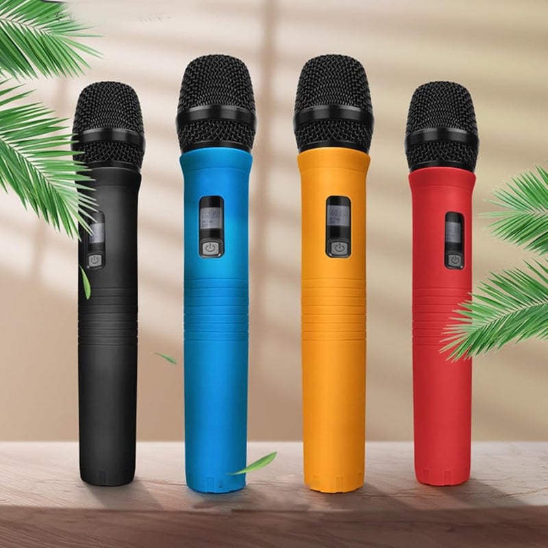 Black Microphone Protective Cover with Windproof Foam and Anti Slip Rings - Image 4