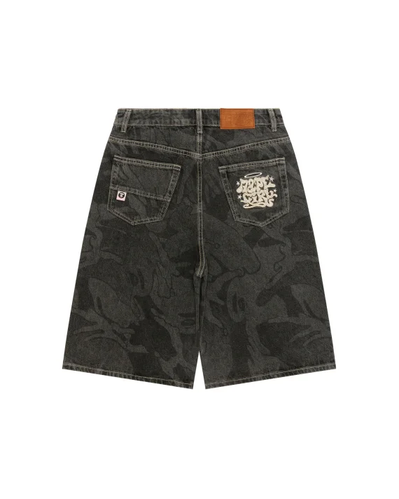 ايه ايه بي إي Denim jorts pants