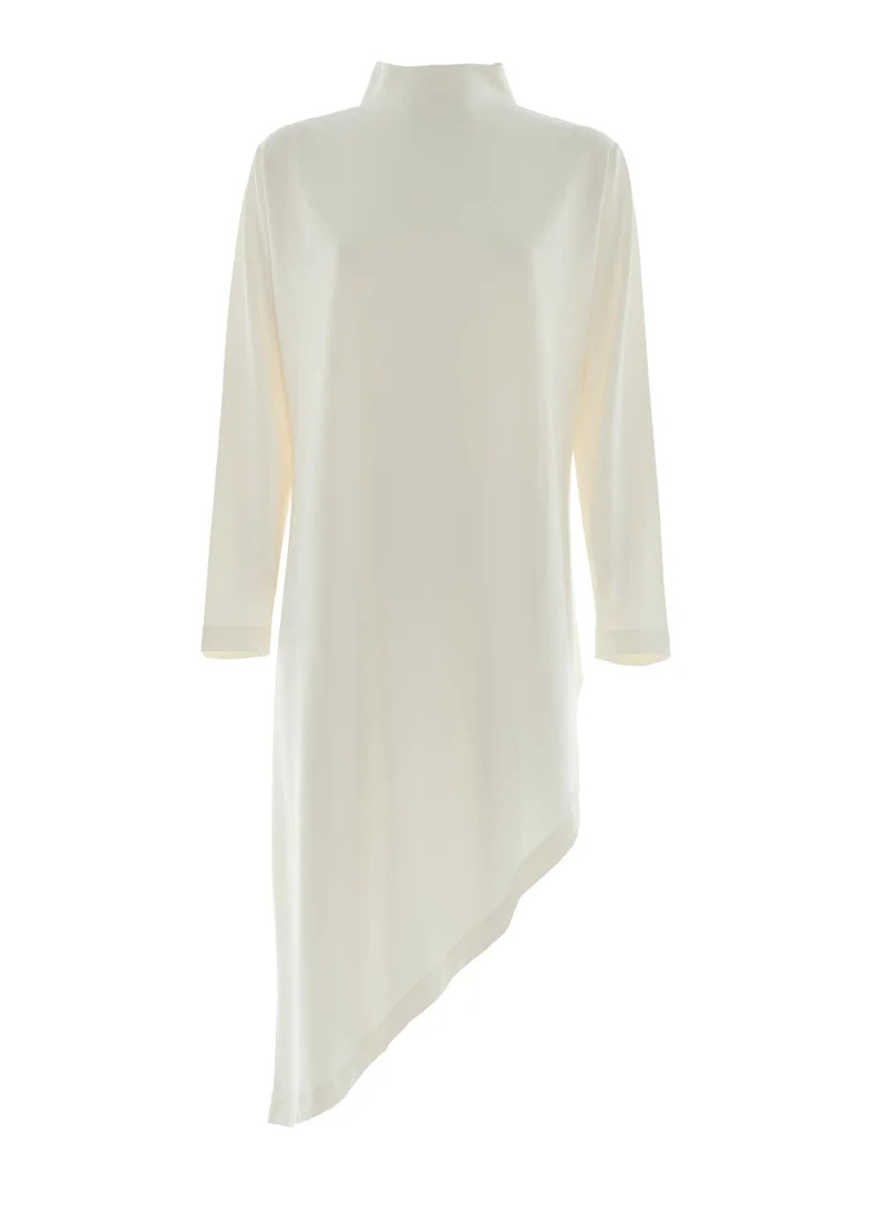 Iyal  Jersey Asymmetric Tunic for Women | Best Price UAE