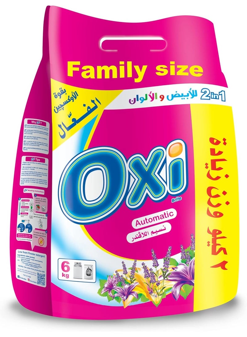 OXI-Automatic Detergent Powder Lavender 6KG