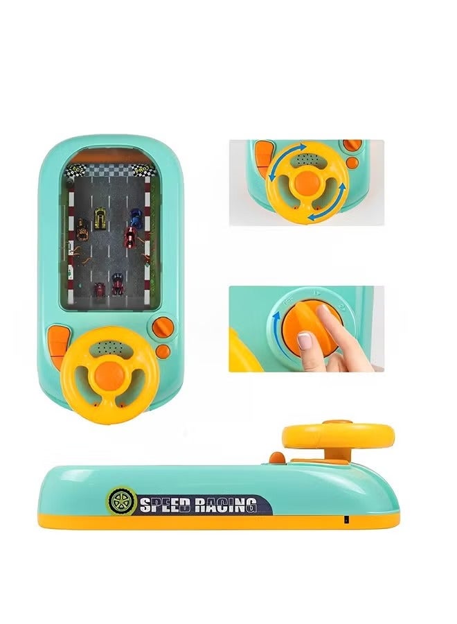 Simulation Driving Steering Wheel Musical Steering Wheel Toys for child, Toddler Simulated Driving Racing Car Game with Sound Age 3+ Year Old, Interactive Educational Learning Race Car Toy for Boys