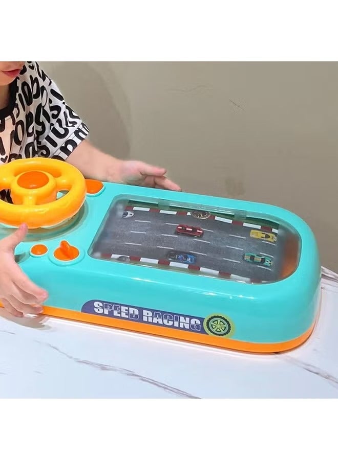 Simulation Driving Steering Wheel Musical Steering Wheel Toys for child, Toddler Simulated Driving Racing Car Game with Sound Age 3+ Year Old, Interactive Educational Learning Race Car Toy for Boys