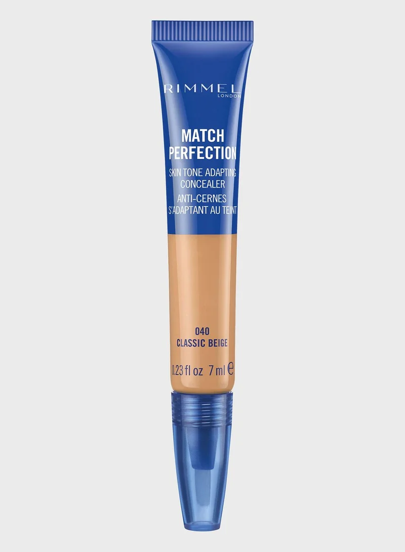 RIMMEL LONDON Match Perfection Concealer- Classic Beige 40