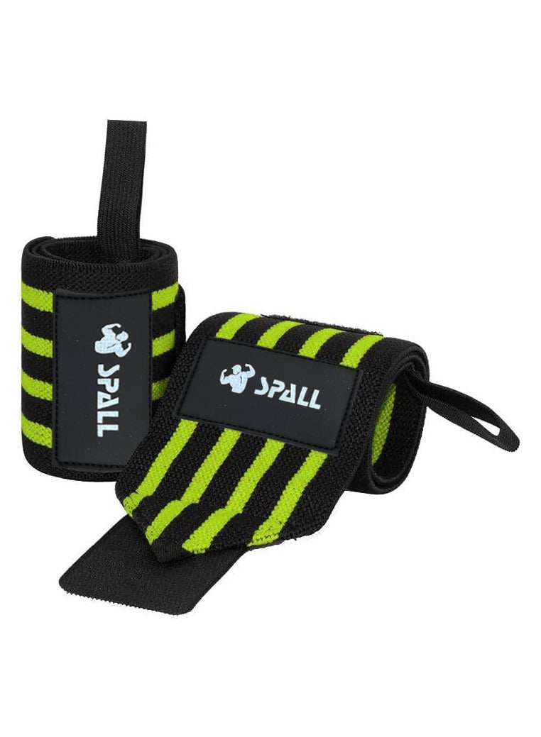 Spall Wrist Wrap Premium Quality Support For Men And Women In Weightlifting Bodybuilding Powerlifting And Strength Training With Heavy Duty Thumb Loop  - Image 1