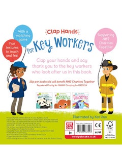 Clap Hands: Key Workers: A touch-and-feel board book  - Image 5