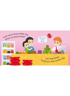 Clap Hands: Key Workers: A touch-and-feel board book  - Image 4