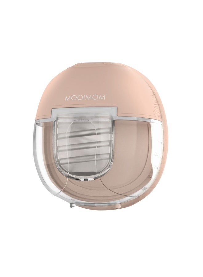 MOOIMOM مضخة الثدي الكهربائية الذكية X1 ألترا بدون استخدام اليدين (HeatRemedy قطعتين) - Image 1