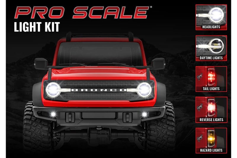 TRAXXAS مجموعة إضاءة LED كاملة من تراكساس برونكو - Image 1