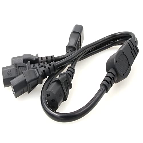 Eonvic IEC 320 C14 Male to 4XC13 Female Y Type Splitter Power Cord (60cm) - Image 4