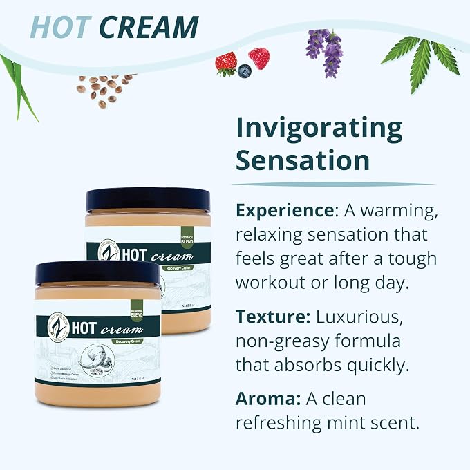 Zatural (950ml) - Organic Hot Cream-Cellulite Cream-Muscle Rub-Slimming Cream-Pain Relief-Body Wraps-Belly Fat-Skin Firming & Weight Loss-Professional Therapeutic Grade-Doctor Formulated (950ml) - Image 2