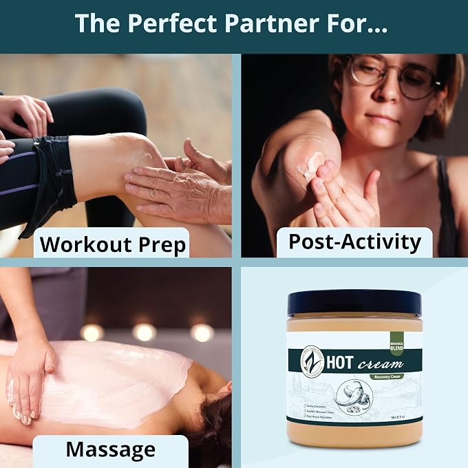 Zatural (950ml) - Organic Hot Cream-Cellulite Cream-Muscle Rub-Slimming Cream-Pain Relief-Body Wraps-Belly Fat-Skin Firming & Weight Loss-Professional Therapeutic Grade-Doctor Formulated (950ml) - Image 3