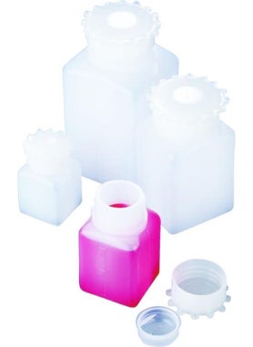 Qlp HDPE Bottle, Square, Gradient, Seal Cap, 100 ml 