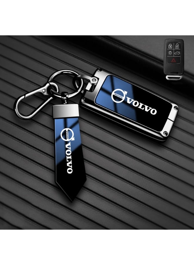 Volvo High end car key protection cover suitable for Volvo V60, old S60L, XC90, S80, V40, personalized car key shell cover - Image 1