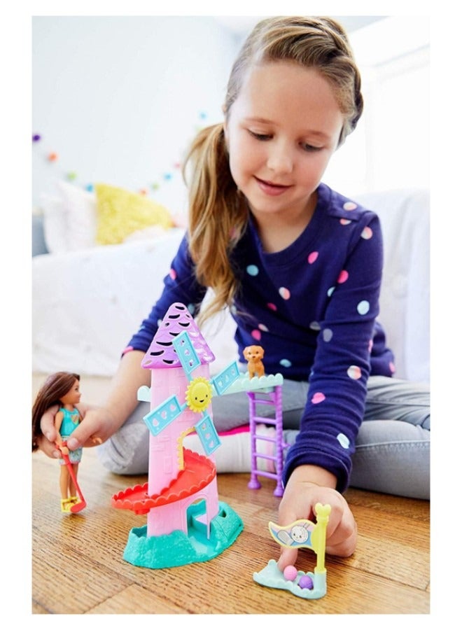 NIBEMINENT Barbie Club Chelsea Mini Golf Doll and Playset - Image 4