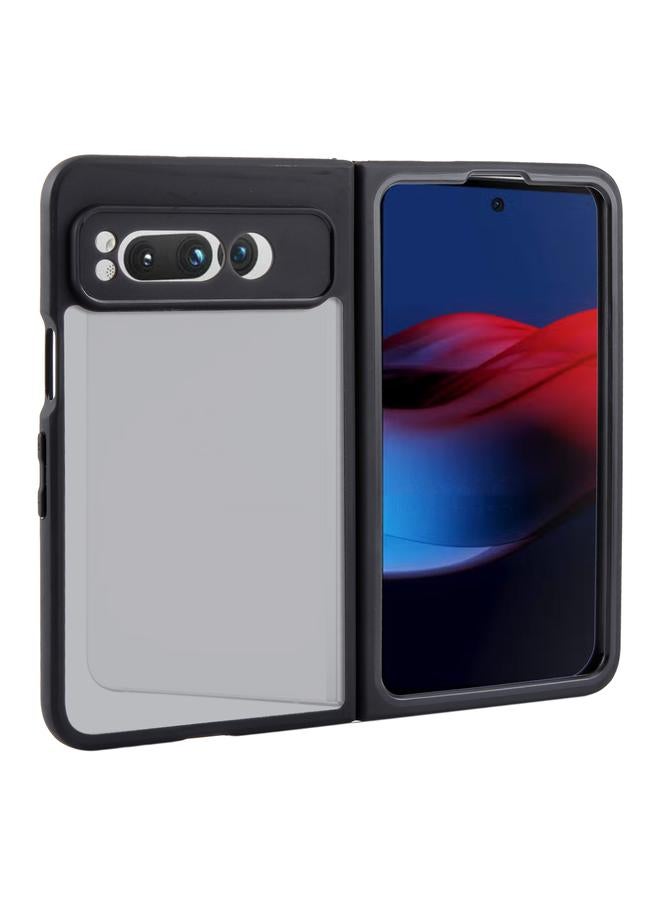 S-TOP Case For Google Pixel Fold Matte Black TPU + PC Phone Case - Image 1