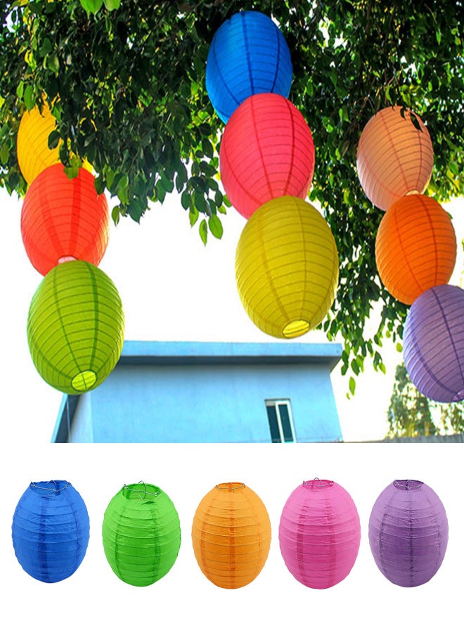 per Lanterns 8'' Outdoor Party Decorations Living Room Decor for Birthday Wedding（Purple） - Image 5