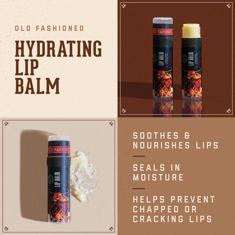 18.21 Man Made Lip Balm - Original Old Fashioned Flavor, Lip Protectant Hydrates & Moisturizes with Beeswax, Cocoa Butter & Vitamin E - Image 2