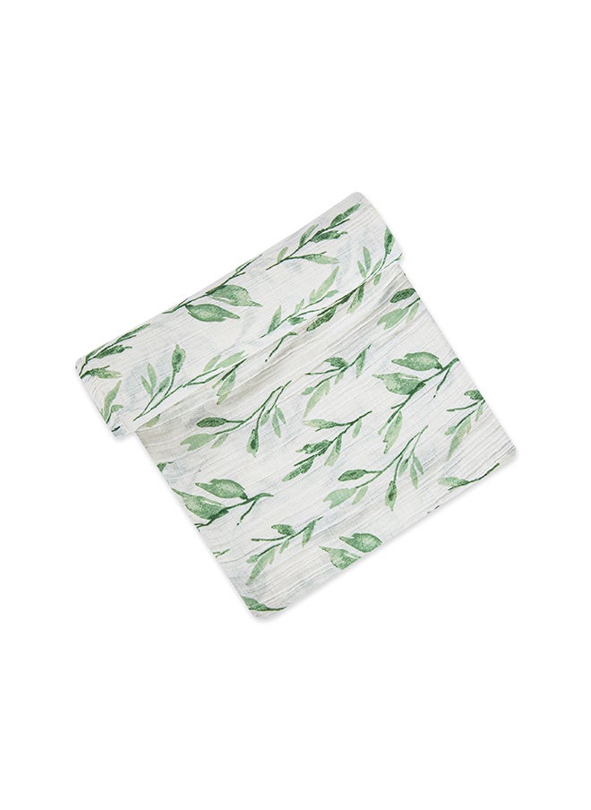 Crane BABY Parker Single Swaddle Wraps (Leaf)  - Image 1