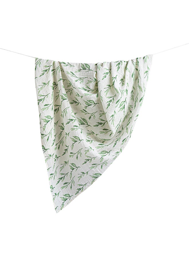 Crane BABY Parker Single Swaddle Wraps (Leaf)  - Image 3